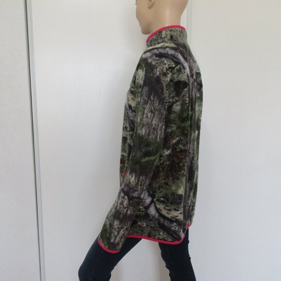 🌸SOLD🌸 MOSSY OAK Jacket Size XL Full Zip Fleece - Picture 12 of 13